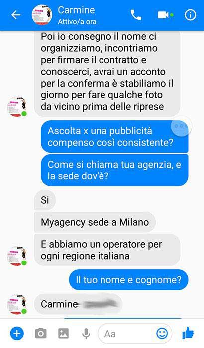 Agenzia moda Milano model agency | Casting e provini per modelle, fotomodelle, attrici, attori | Moda, film, cinema, pubblicità, spettacolo e televisione | Immagine truffa