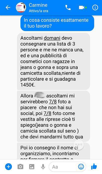 Agenzia moda Milano model agency | Casting e provini per modelle, fotomodelle, attrici, attori | Moda, film, cinema, pubblicità, spettacolo e televisione | Immagine truffa
