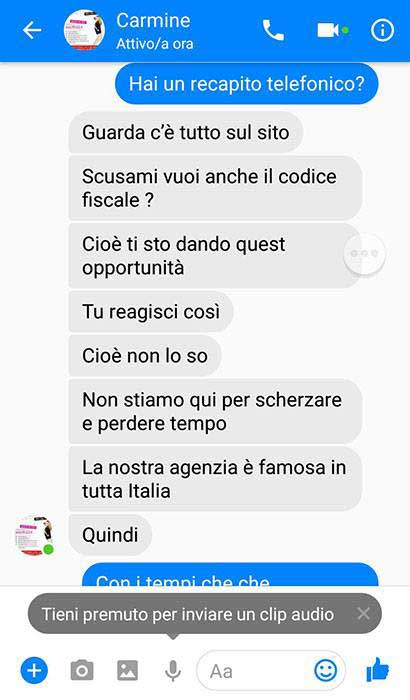 Agenzia moda Milano model agency | Casting e provini per modelle, fotomodelle, attrici, attori | Moda, film, cinema, pubblicità, spettacolo e televisione | Immagine truffa